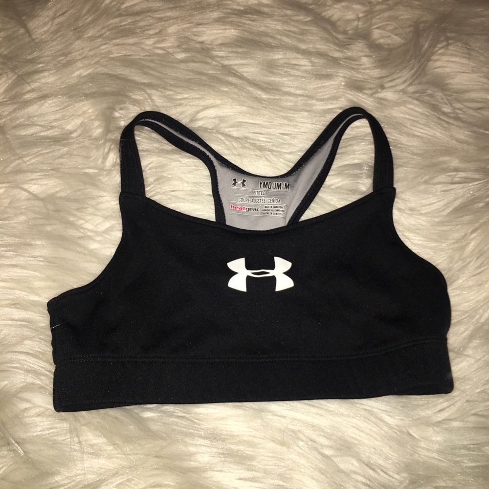Under armour black bra
